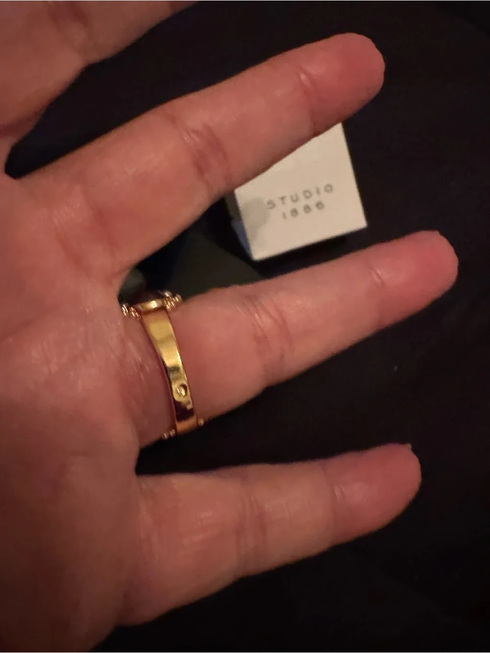Avon gold tone